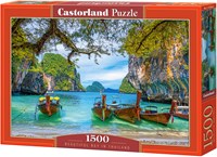 Castorland puzzel Beautiful Bay in Thailand - 1500 stukjes-2
