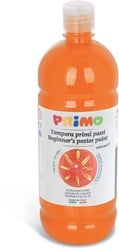 Primo kant-en-klare plakkaatverf, 1000 ml flacon met doorstroomdop oranje