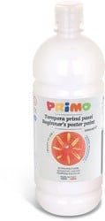 Primo kant-en-klare plakkaatverf, 1000 ml flacon met stroomregelbare dop wit
