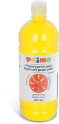 Primo kant-en-klare plakkaatverf, 1000 ml flacon met stroomregelkap geel