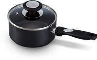 Beka steelpan inductie met glazen deksel 16 cm keramisch PFAS-vrij
