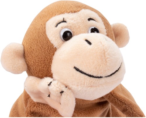 Beleduc handpop aap pluche speelgoed - handpop voor kinderen-2