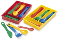 Dantoy bestekbak speelgoedset - 17-delig multicolor educatief