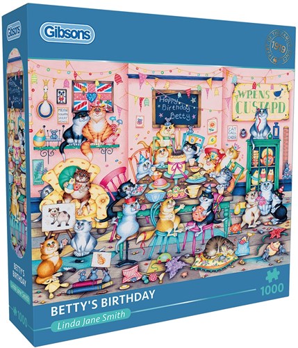 Gibsons Betty's Geburtstag - 1000 Teile-2