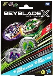 Hasbro Beyblade X speelgoed Knife Shinobi Keel Shark set