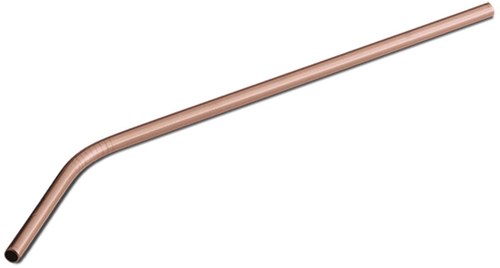 BerlingerHaus rietjes set 6 stuks RVS roségoud herbruikbaar