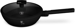 BerlingerHaus poêle à frire 24 cm profonde noir mat induction antiadhésive