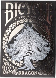 Bicycle cartes à jouer Black Dragon - Cartes de Poker Premium - Collection Dragons