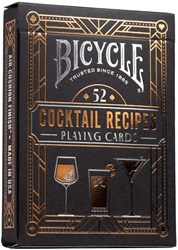 Bicycle cartes à jouer recettes de cocktails - 52 cartes premium poker