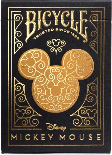 BICYCLE DISNEY BLACK AND GOLD MICKEY