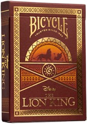 Bicycle cartes à jouer Lion King - Jeu de cartes premium Disney poker