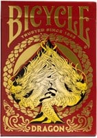 BICYCLE RED DRAGON