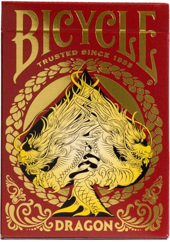 BICYCLE RED DRAGON