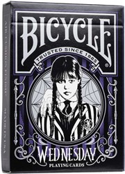 Bicycle cartes à jouer premium Wednesday série Netflix - Poker - Objet de collection
