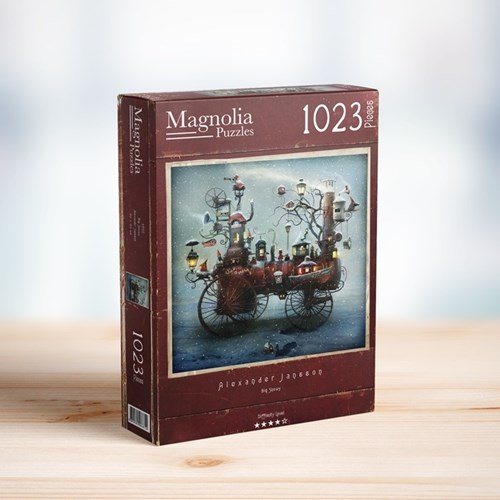 Magnolia puzzle Big Snowy - puzzle 1023 pièces multicolore-2