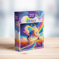 Yazz puzzle Bikable - puzzle vélo 1023 pièces multicolore-2