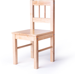 Bigjigs Stoel Natuurlijk Hout