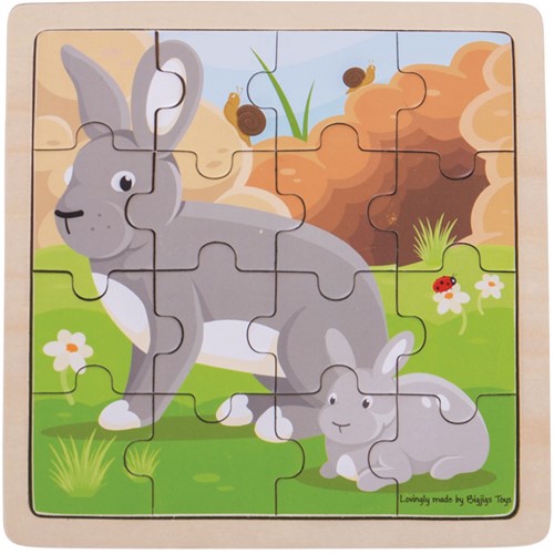 Bigjigs Casse-tête Lapin et Chaton