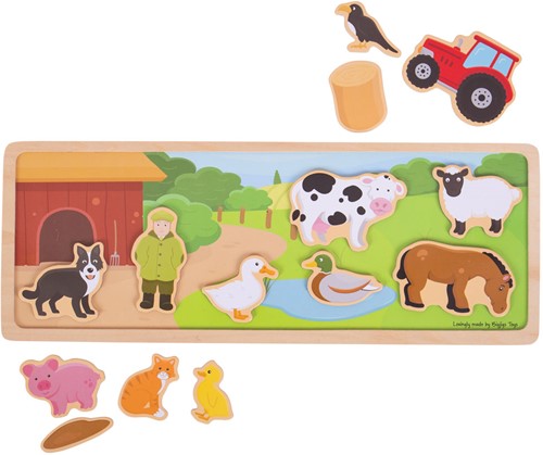 Bigjigs Magnetisch Bord (Boerderij)