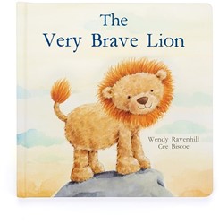 Jellycat Boek Leo, Het dappere leeuwenboek
