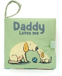 Jellycat Boek Daddy Loves Me - 4x15x15cm