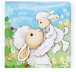 Jellycat knuffel Agneau Timide Et Sa Maman boek - My Mum and Me