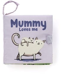 Jellycat Boek Mummy Loves Me - 4x15x15cm