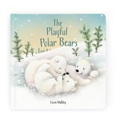 Jellycat Boek De speelse ijsberen