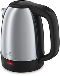 Blaumann waterkoker zwart zilver RVS 1,7L 1800W keukenapparaat