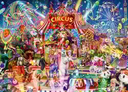 Bluebird Puzzle legpuzzel A Night at the Circus - 500 stukjes
