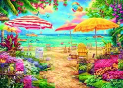 Bluebird Puzzle legpuzzel A Perfect Day at the Beach - 500 stukjes