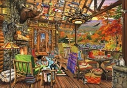 Bluebird Puzzle legpuzzel Adirondack Porch - 1000 stukjes puzzel