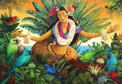 Bluebird Puzzle legpuzzel Aloha - 1000 stukjes kleurrijk speelgoed