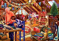 Bluebird puzzel Attic Playtime - 1500 stukjes