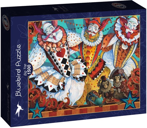Bluebird Puzzle legpuzzel Big Top - 1500 stukjes - kleurrijk speelgoed-2