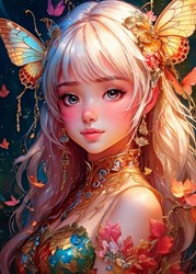Bluebird Puzzle puzzle Butterfly Girl - puzzle 300 pièces
