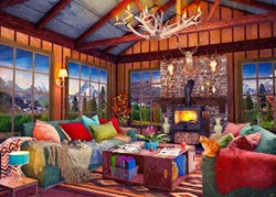 Bluebird puzzel Cabin Holiday Home - 1500 stukjes