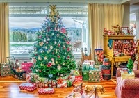 Bluebird Puzzle kerstpuzzel Christmas at Home - 500 stukjes