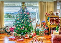 Bluebird Puzzle kerstpuzzel Christmas at Home - 500 stukjes