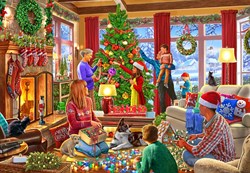 Bluebird Puzzle kerst legpuzzel Christmas Decorating - 1000 stukjes