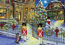 Bluebird Puzzle kerst puzzel Christmas House - 1000 stukjes