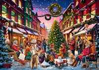 Bluebird Puzzle puzzle de Noël Christmas Street - 2000 pièces carton