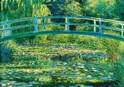 Bluebird Puzzle legpuzzel Claude Monet The Water-Lily Pond 1000 stukjes kunst