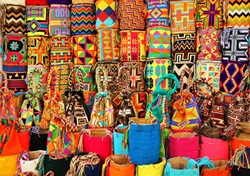 Bluebird puzzel Colorful Baskets - 1500 stukjes
