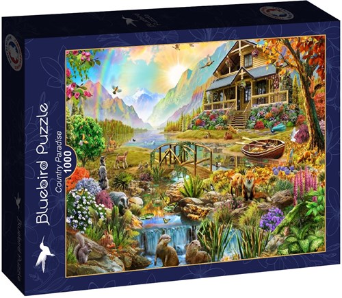 Bluebird Puzzle Country Paradise - 1000 Teile-2