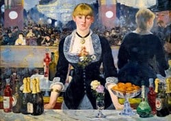 Bluebird Puzzle kunst puzzel Édouard Manet - A Bar at the Folies-Bergère 1000 stukjes
