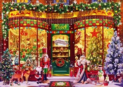 Bluebird Puzzle legpuzzel Festive Shop - 2000 stukjes kleurrijk speelgoed