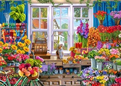 Bluebird Puzzle Flower Shoppe - legpuzzel 500 stukjes kleurrijk