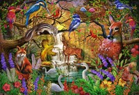 Bluebird Puzzle Golden Forest -  Teile