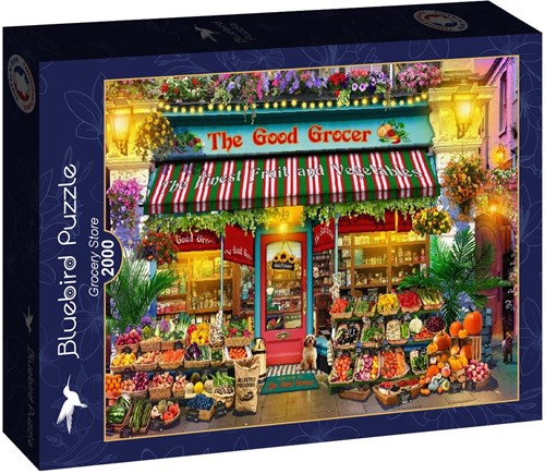 Bluebird Puzzle legpuzzel supermarkt - 2000 stukjes puzzelplezier-2